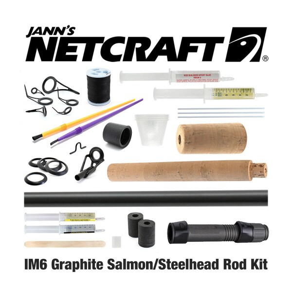 Netcraft IM6 9' Med. Light Salmon Steelhead Fishing Rod Building Kit